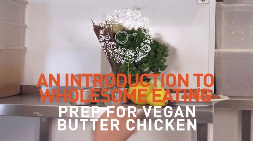 how to prep vegan butter chicken