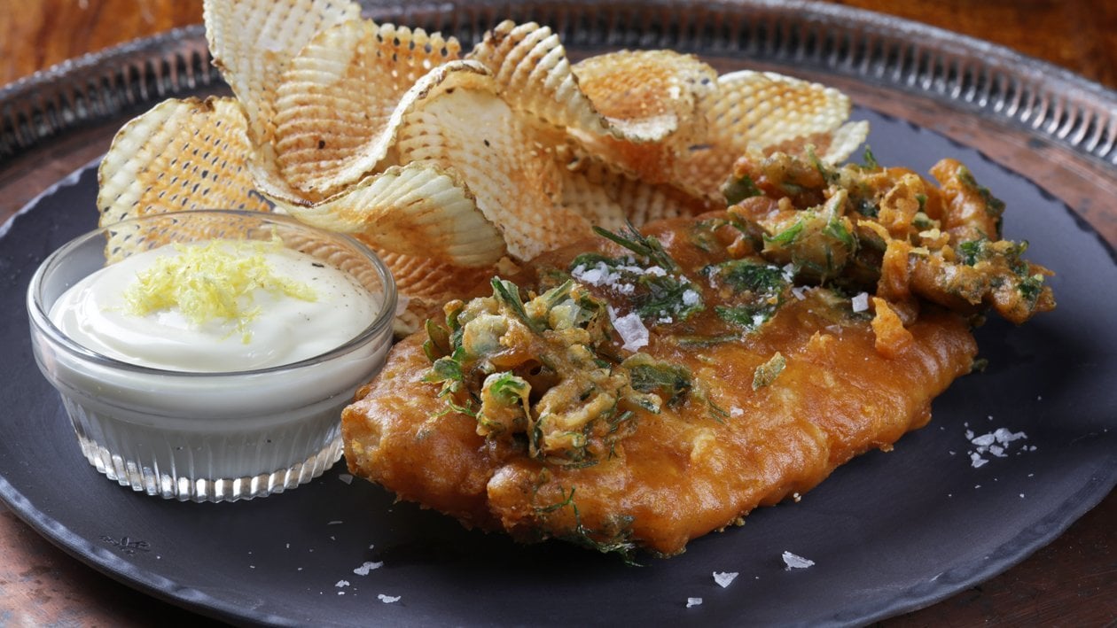 Garlic Herb Fish & Chips – - Recipe