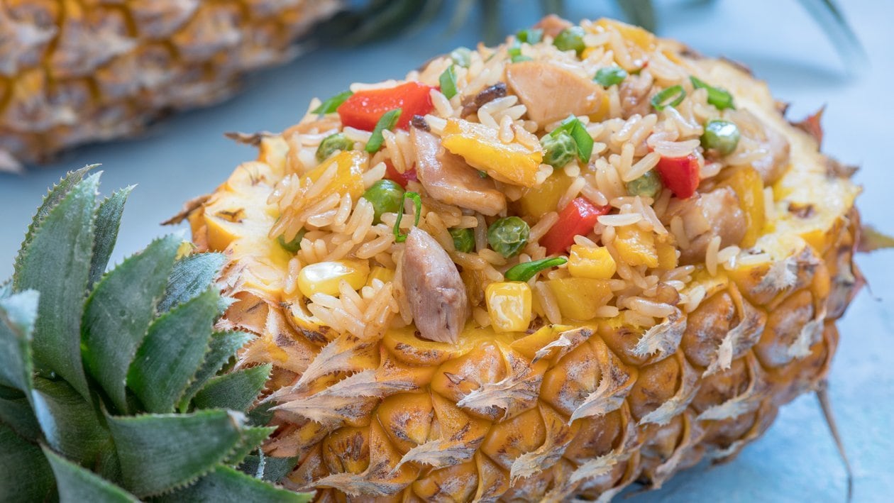 Barbecued Chicken Hawaiian Fried Rice – - Recipe