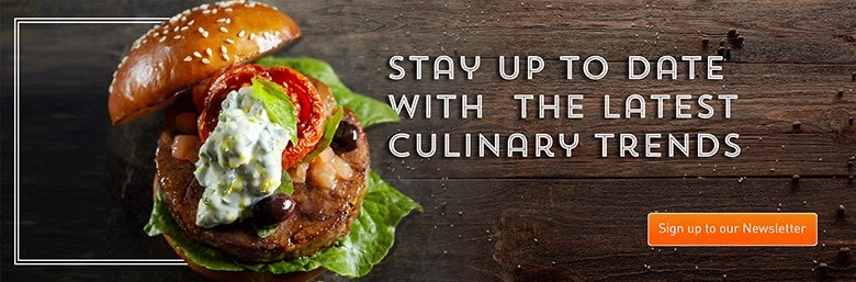stay up to date with the latest culinary trends banner