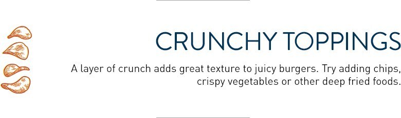 crunchy toppings