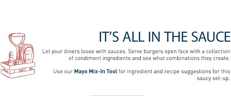 it's all in the sauce