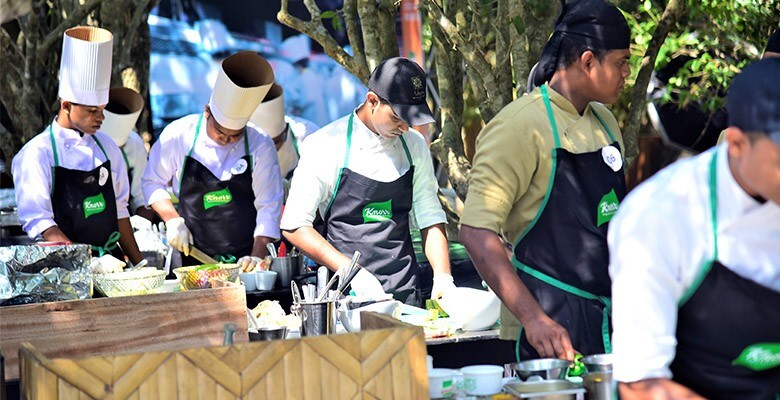Master of Seasoning contestants in progress Master of Seasoning contestants in progress