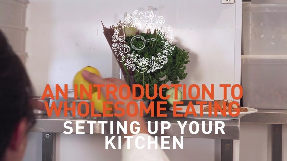 Setting up your kitchen for wholesome cooking