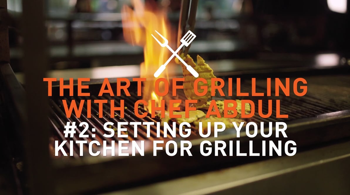 Setting up your kitchen for grilling
