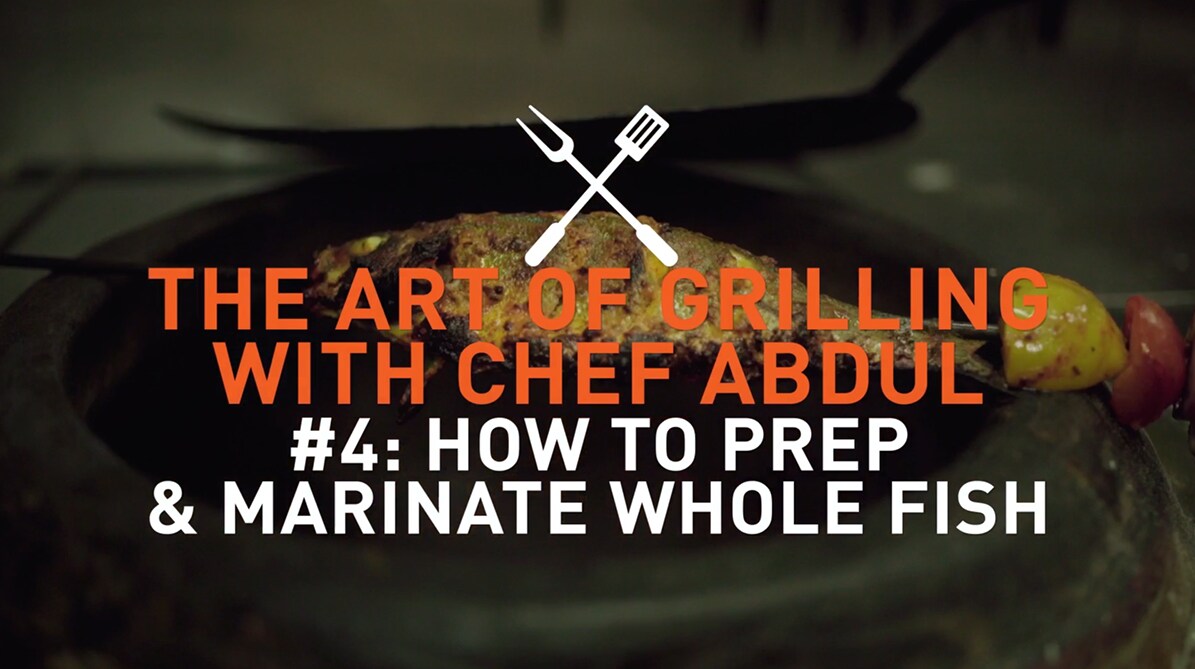 How to prep and marinate whole fish for grilling