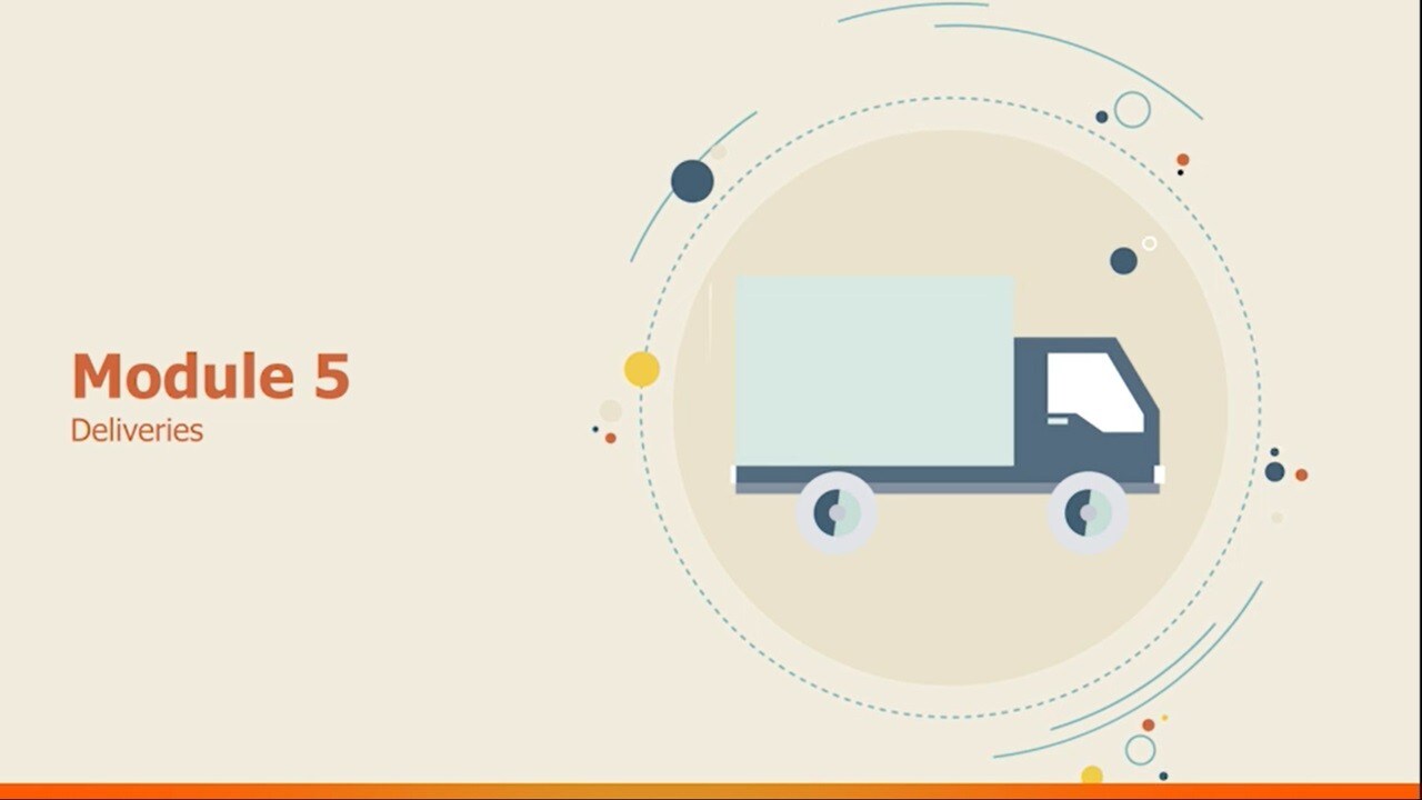 Food Safety module 5 Receipt of deliveries