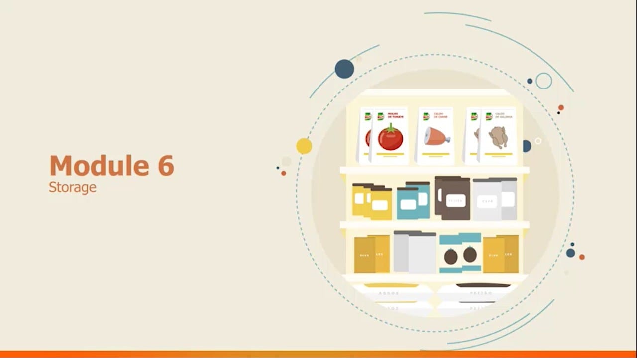 Food Safety module 6 Storage