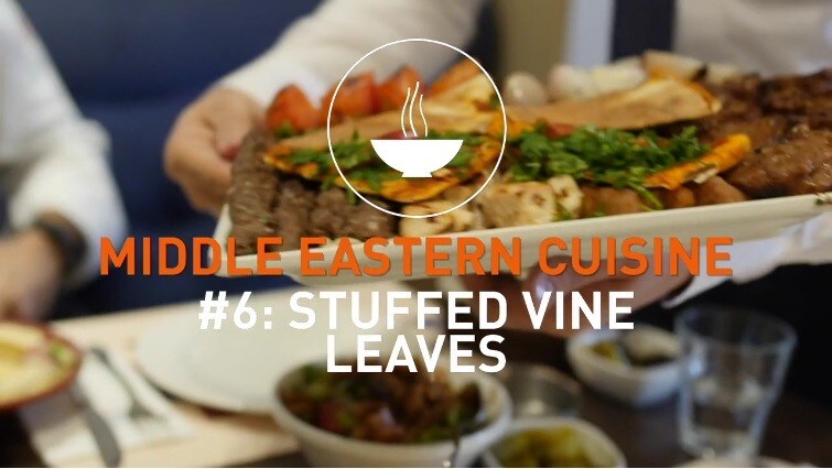 Middle Eastern Starters. Stuffed vine leaves part one