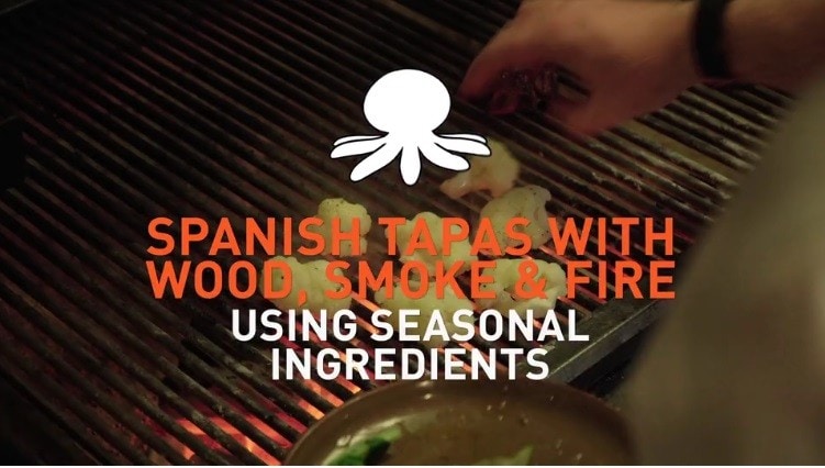 Using seasonal ingredients for making Spanish tapas