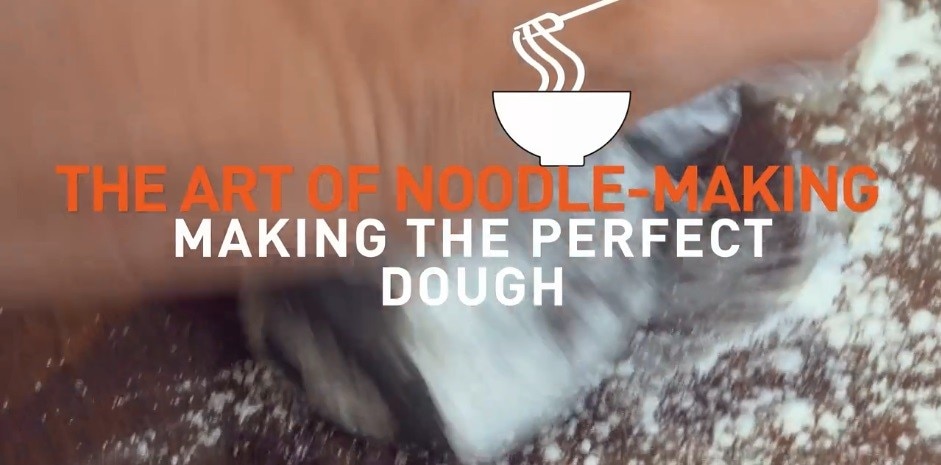 Making the perfect dough for noodles