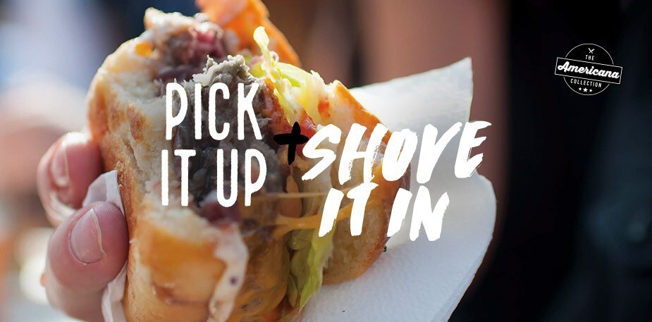 american cheese burger