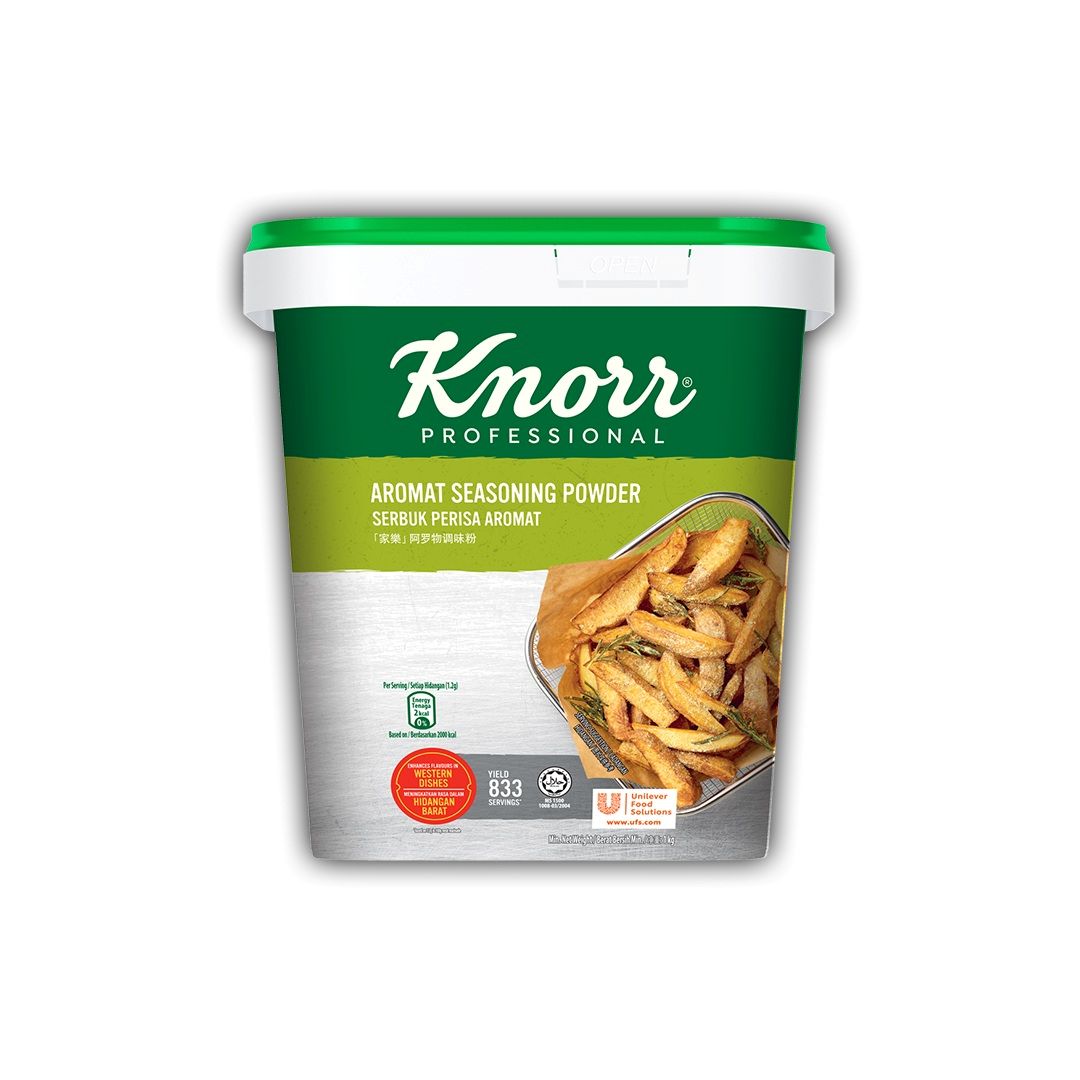 Knorr Aromat Seasoning Powder (6x1KG) - Knorr Aromat enhances the flavour of your vegetarian dishes