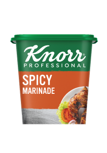 Knorr Professional Spicy Marinade (6x900G) - Knorr Professional Spicy Marinade is made with the perfect blend of spices that delivers a consistent spicy flavour to your dishes