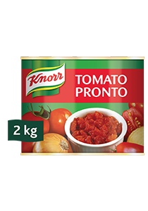 Knorr Tomato Pronto (6x2KG) - Knorr Tomato Pronto uses fresh Italian tomatoes, that makes a great tasty dish every time