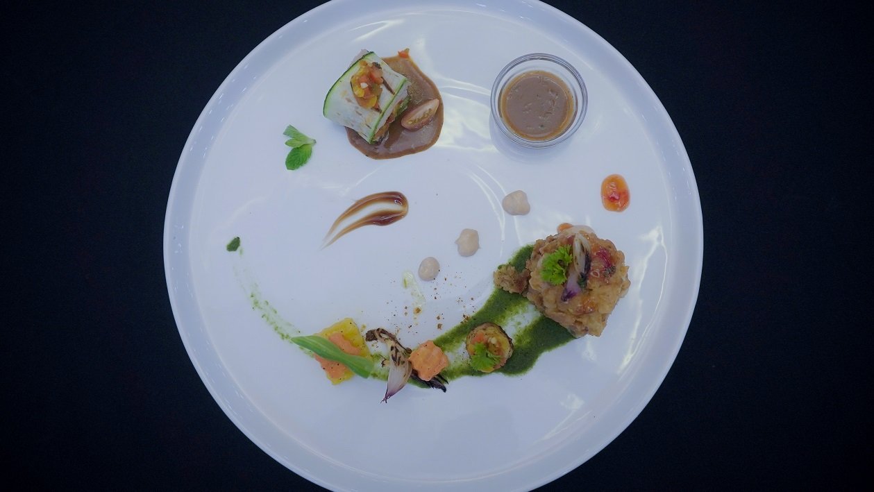 Duo of Oriental Spiced Crispy Chicken and Roulade by Chef R.S.R. Deshapriya – - Recipe Duo of Oriental Spiced Crispy Chicken and Roulade by Chef R.S.R. Deshapriya – - Recipe