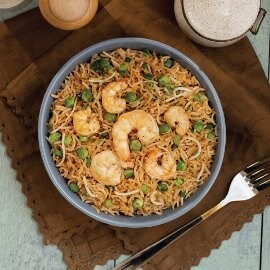Chunky And Spicy Prawn Fried Rice Chunky And Spicy Prawn Fried Rice
