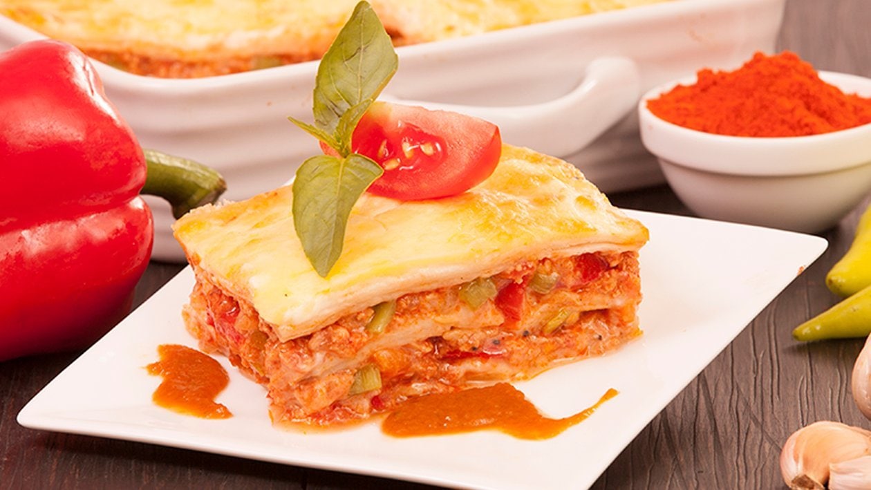 Asian Roti Chicken Lasagne – - Recipe