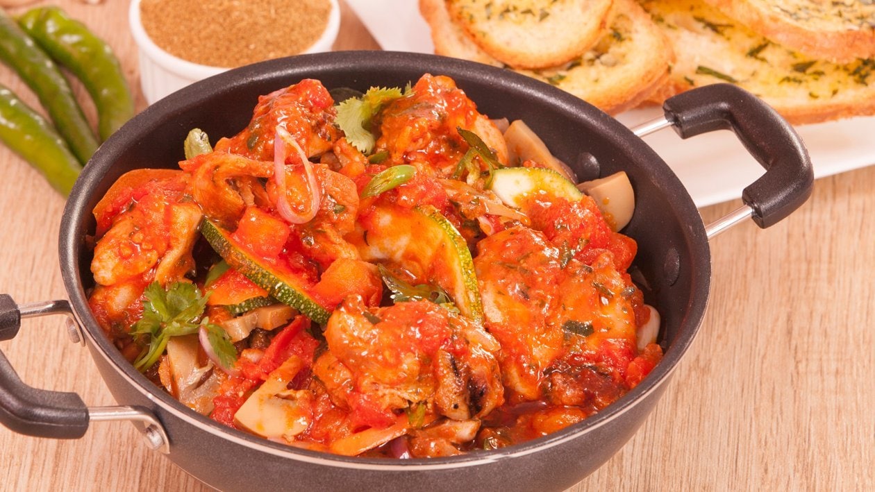 Chicken and Vegetable Cacciatore Asian Style – - Recipe