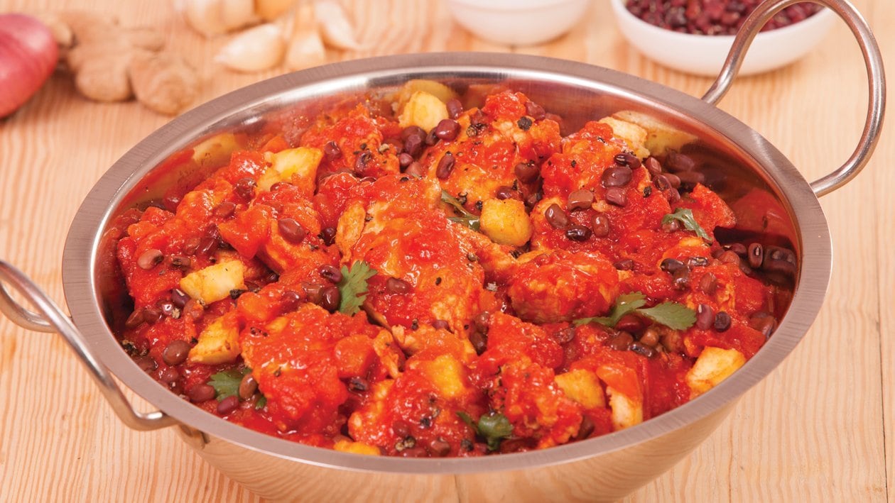 Chicken, Black Kaupi and Paneer Kadai – - Recipe