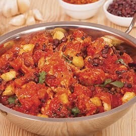 Chicken, Black Kaupi and Paneer Kadai Chicken, Black Kaupi and Paneer Kadai