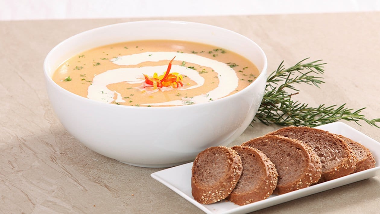 Cream of Roasted Mix Bell Pepper Soup – - Recipe