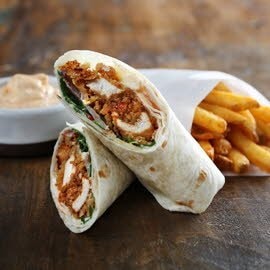 Crispy Shish Tawook Wrap Crispy Shish Tawook Wrap