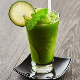 Lime and Mint Slush Lime and Mint Slush
