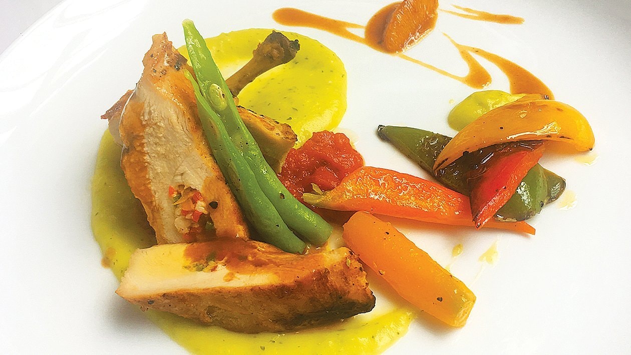 Masala Infused Stuffed Chicken Breast by Chef Disanayake and Chef Sandaruwan – - Recipe