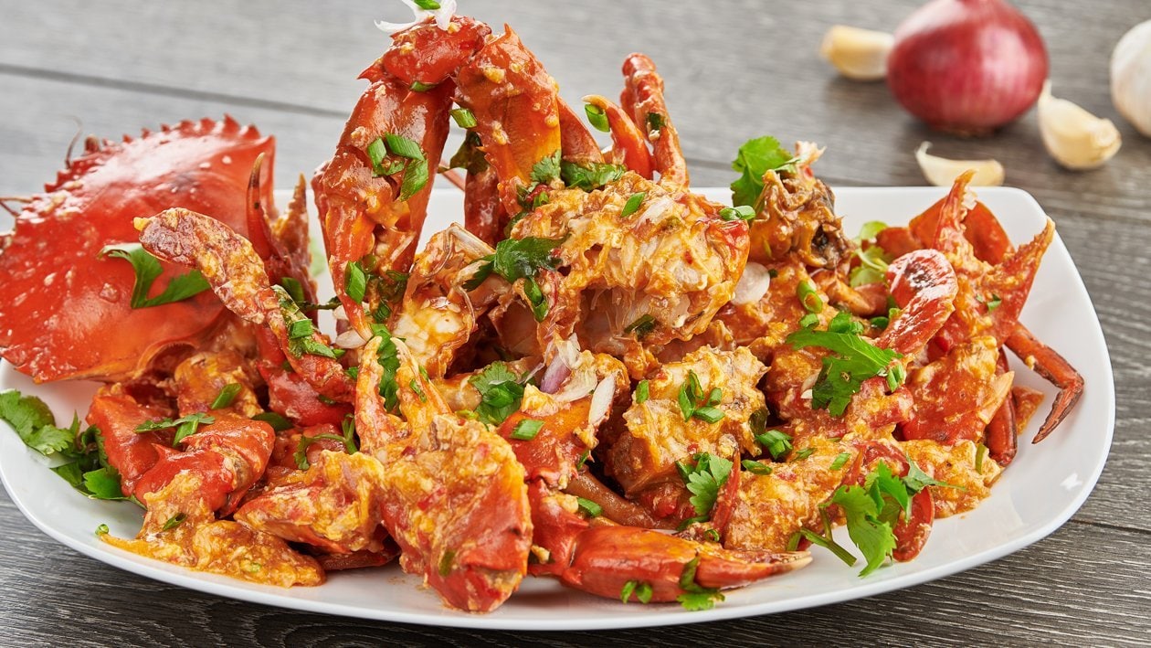 "Singaporean" Style Chilli Crab – - Recipe