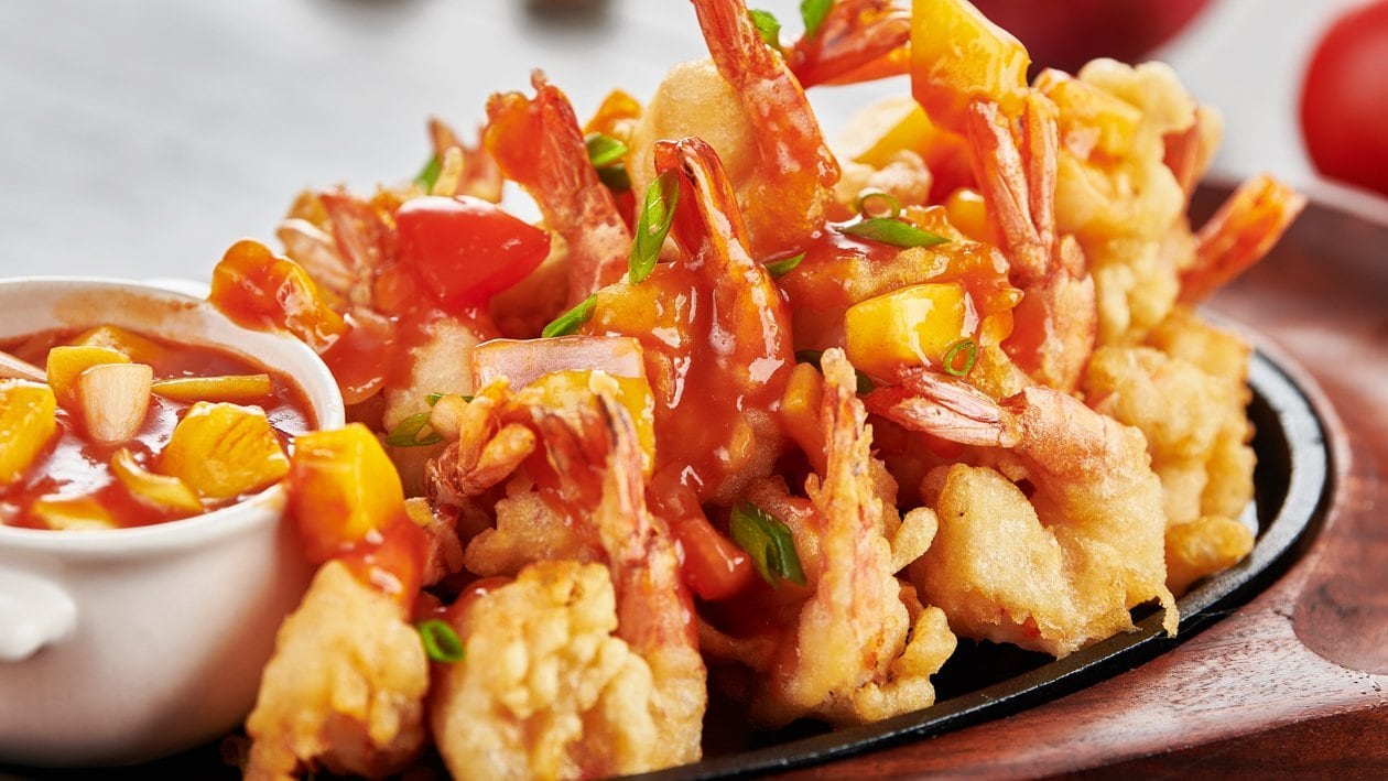 Sweet and Sour Prawns