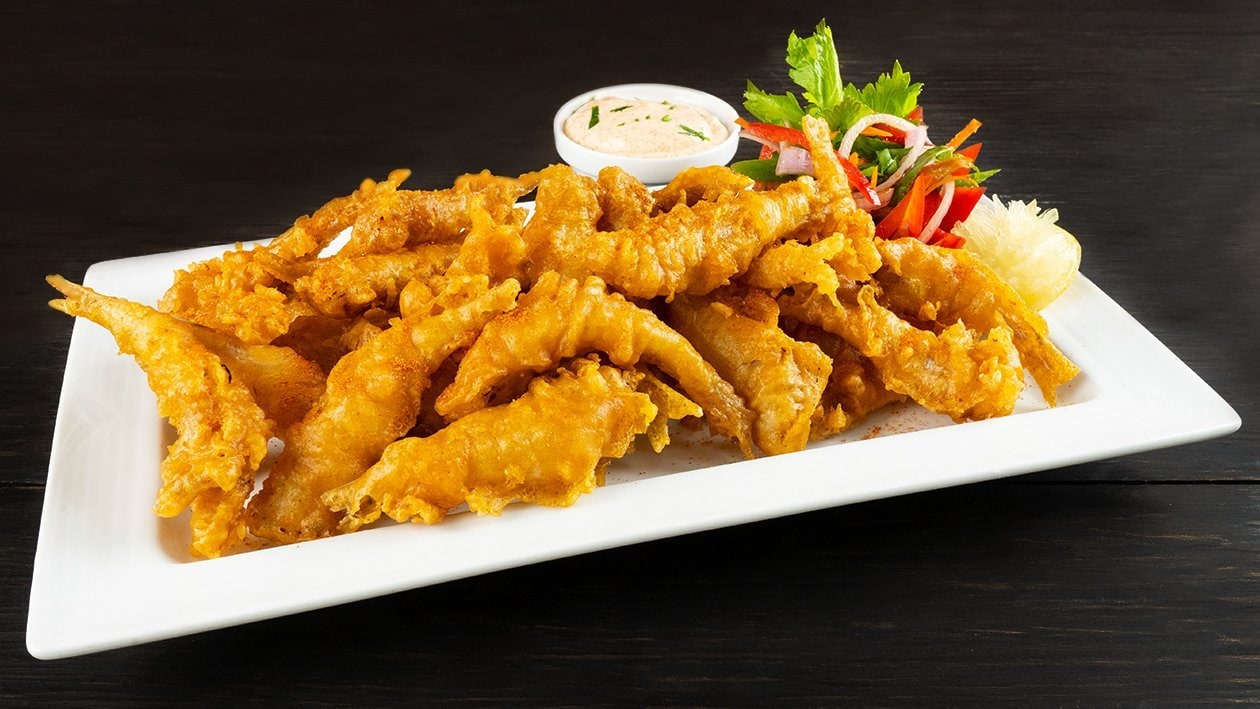 Tempura Fried Sprats with Mexican Mayonnaise – - Recipe Tempura Fried Sprats with Mexican Mayonnaise – - Recipe