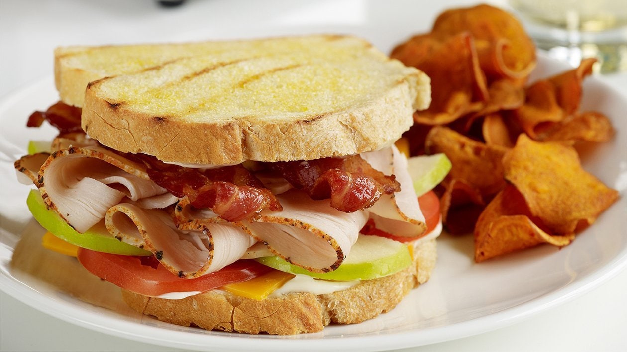 Turkey, Bacon & Apple Sandwich – - Recipe
