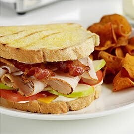 Turkey, Bacon & Apple Sandwich Turkey, Bacon & Apple Sandwich