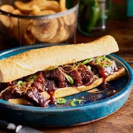 Whisky Chipotle BBQ Hoagie Whisky Chipotle BBQ Hoagie