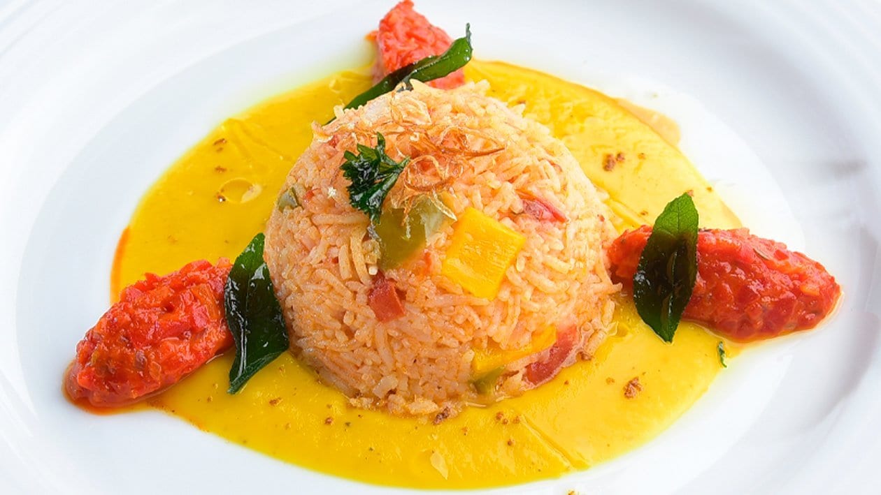 Biryani-Infused Vegetable Rice by Chef Tuan Rizwan