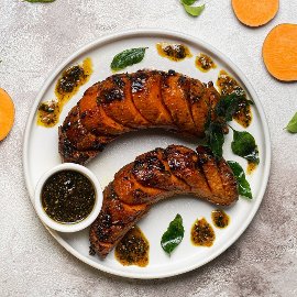 Sweet Potatoes infused with Asian Herbs Sweet Potatoes infused with Asian Herbs